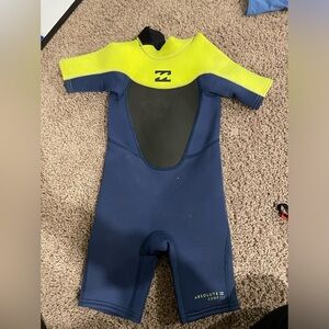 Kids wetsuit billabong